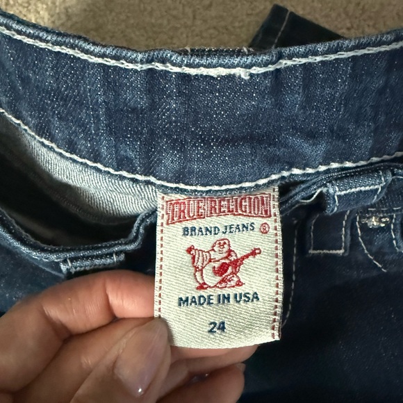 Vintage Y2K True Religion Women's Jeans sz 24 - Picture 8 of 9